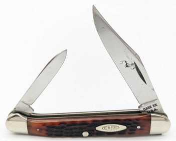 1965-69 Case XX Jigged Bone Mini Copperhead 62109X