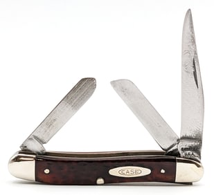 1971 Case XX Jigged Bone Medium Stockman 6318