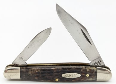 1979 Case XX Jigged Bone Half Whittler 6208