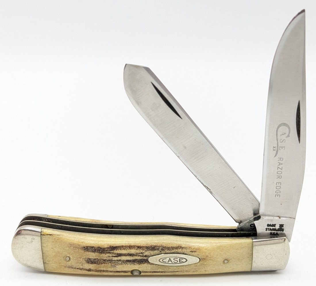 1976 Case XX Gray Letter Stag Trapper 5254 (1 of 4)