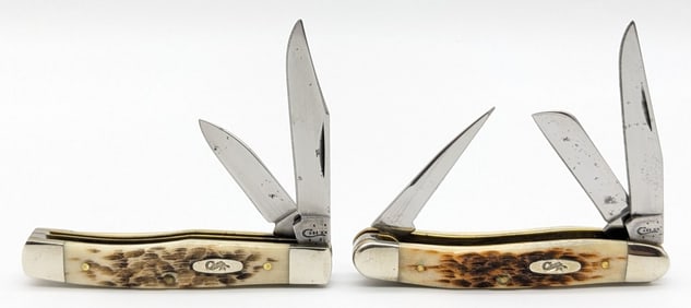 2016 Case XX Burnt Bone Stockman 6318 & Texas Jack Knife 62032
