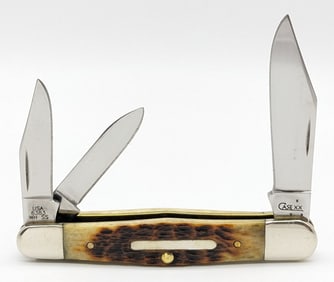 2007 Case XX Amber Bone Whittler 6383