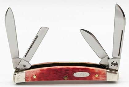 2007 Case XX Coca-Cola Red Bone Small Congress Knife 6468