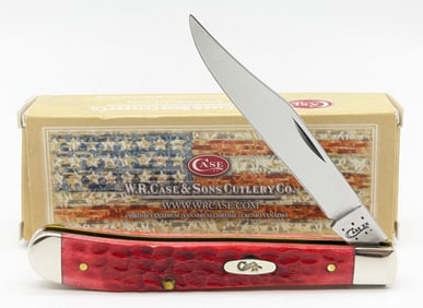 2014 Case XX Dark Red Bone Slim Line Trapper 61048 w/ Box