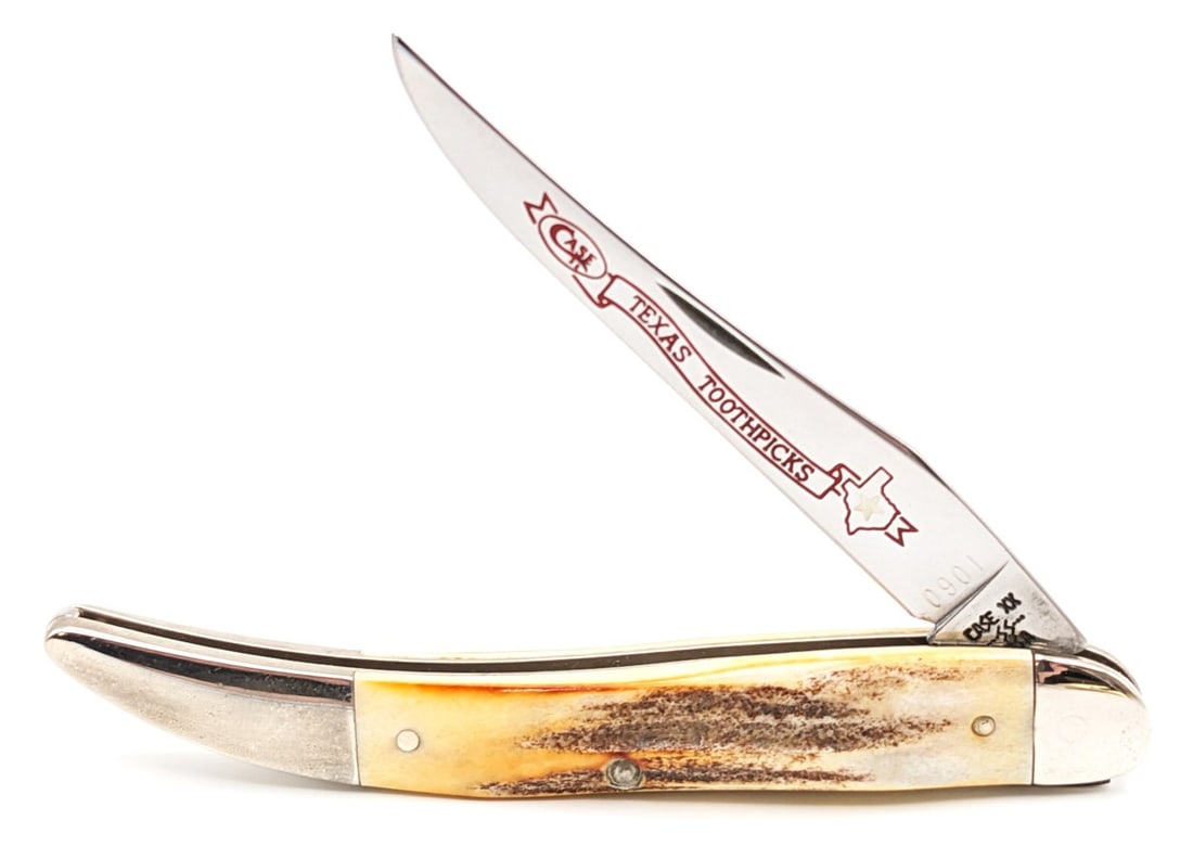 Ltd 1984 Case XX Stag Texas Toothpick 510094 (1 of 4)