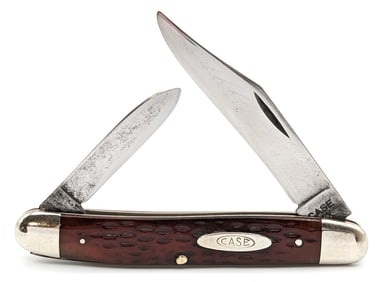 1940-64 Case XX Red Bone 2-Blade Stockman 06247PEN