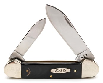 1989 Case XX Buffalo Horn Canoe Knife HORN2131