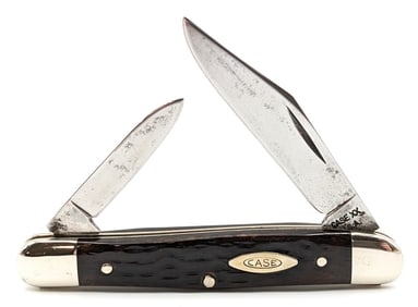 1977 Case XX Jigged Bone Half Whittler 6208