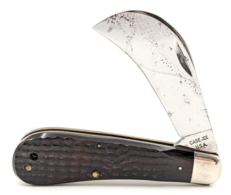 1975 Case XX Jigged Wood Hawkbill 61011