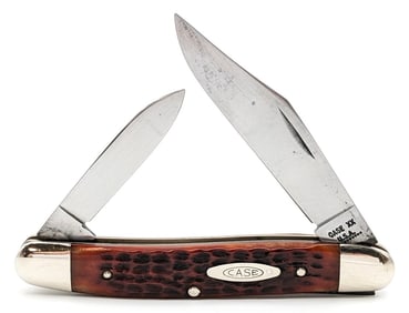 1970 Case XX Jigged Bone Large Pen Knife 06247