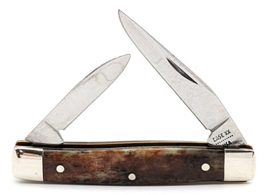 1980 Case XX Smooth Appaloosa Bone Pen Knife A62033