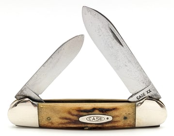 1965-69 Case XX Stag Canoe Knife 52131