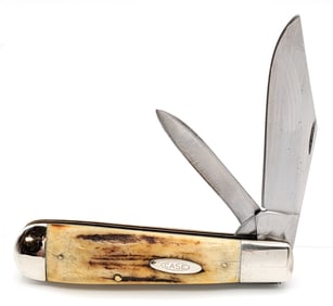 1960's Case XX Stag Uneven Jack Knife 5299 1/2