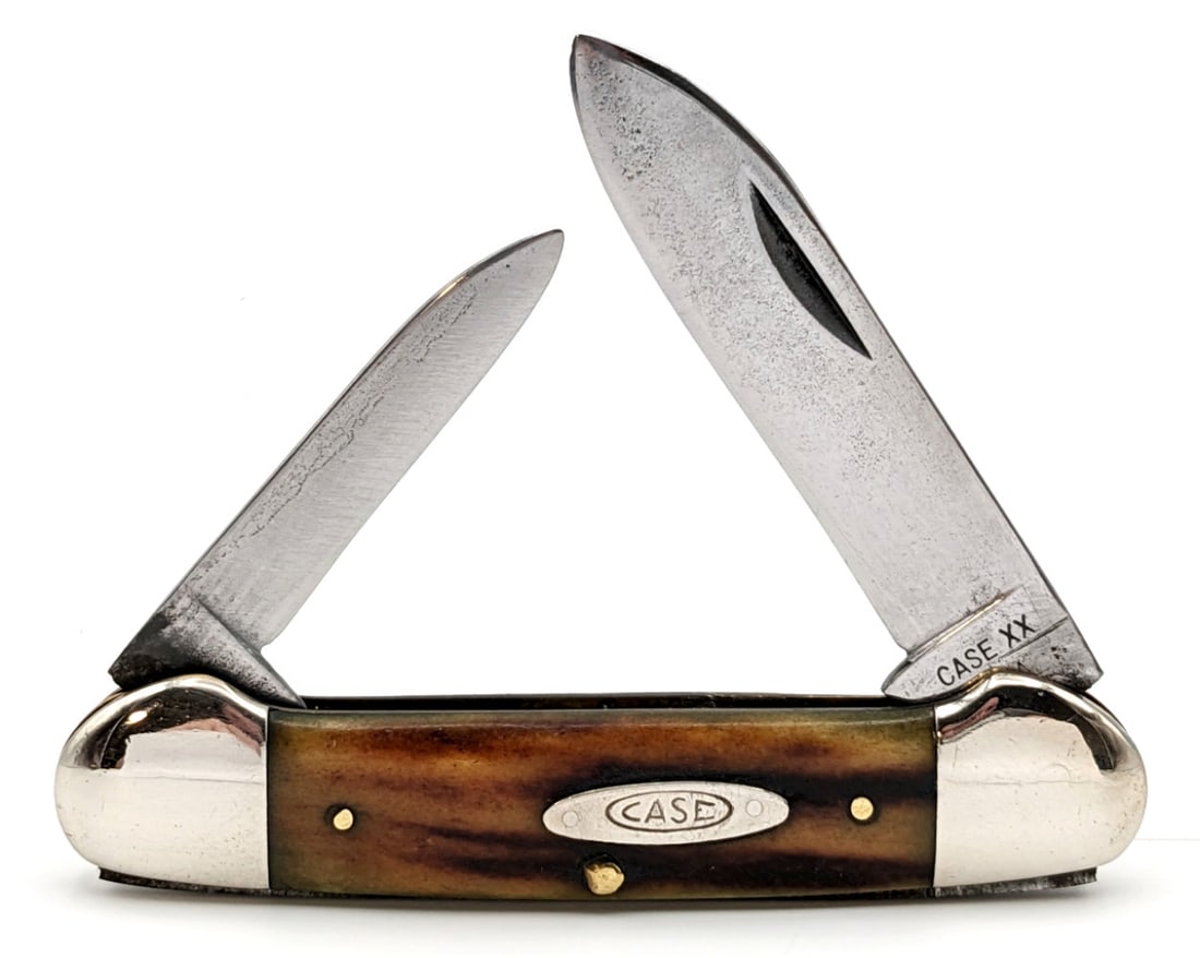 1965-69 Case XX Stag Canoe Knife 52131 (1 of 4)