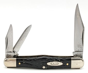 1920-40 Case Tested XX Rough Black Splitback Whittler