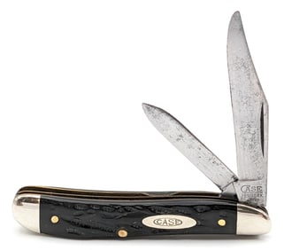 1920-40 Case Tested XX Rough Black Peanut