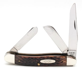 1983 Case XX Jigged Bone Stockman 6318