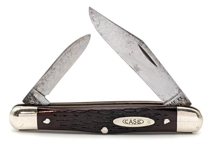 1965-69 Case XX Jigged Bone Half Whittler 6208