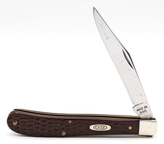 1975 Case XX Jigged Delrin Slimline Trapper 61048