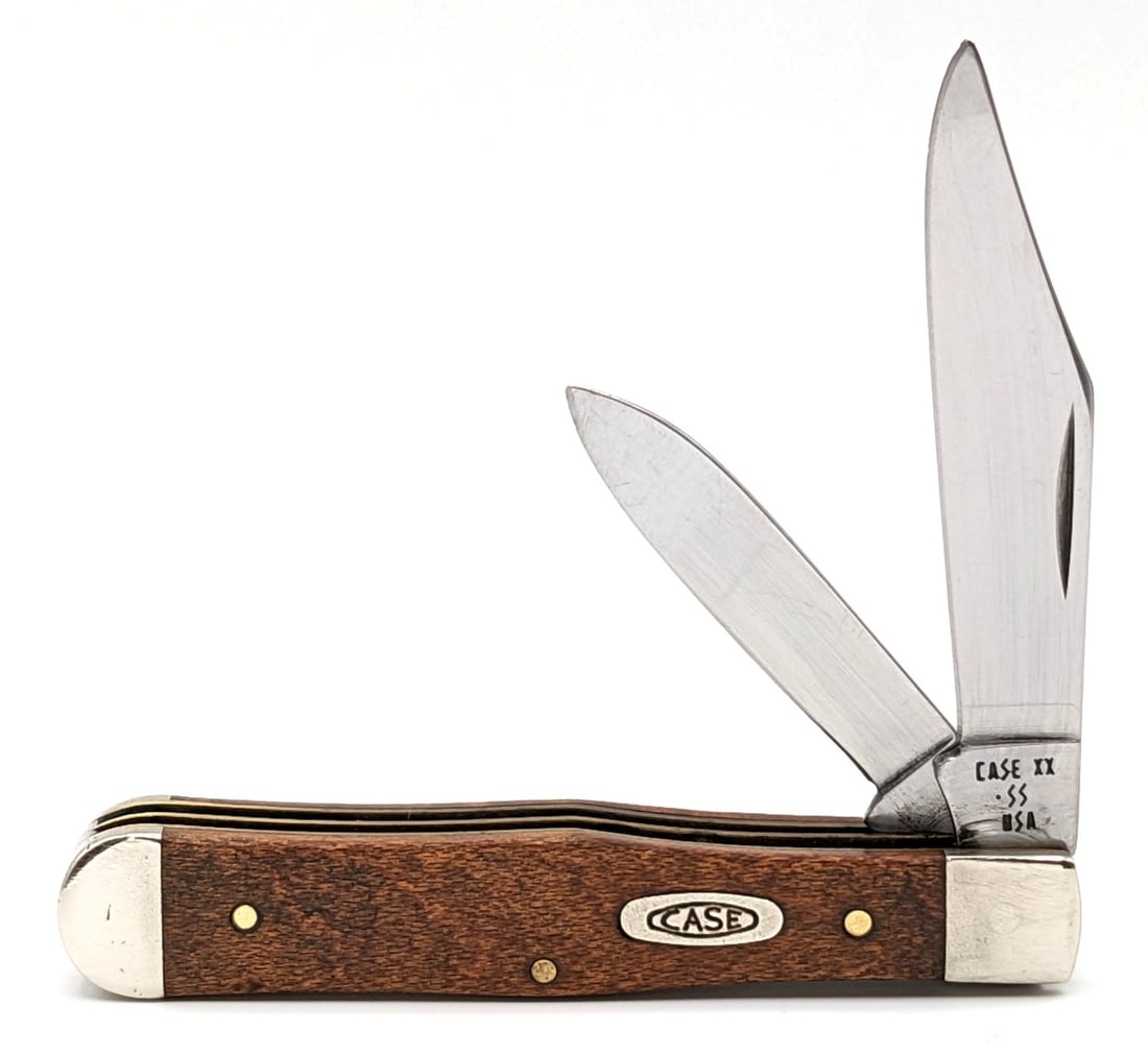 1989 Case XX Burled Wood Small Coke Bottle (1 of 4)