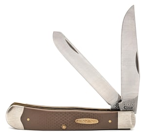 2013 Case XX Carhartt Brown Canvas Micarta Trapper 10254