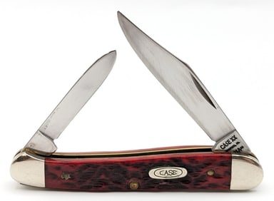 1992 Case XX Dark Red Bone Baby Copperhead DR62109X