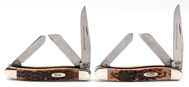1991 & 92 Case XX Jigged Bone Medium Stockman 6318