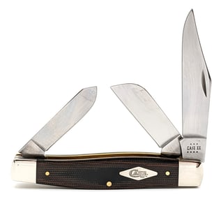 2023 Case XX Canvas Micarta Large Stockman 10375