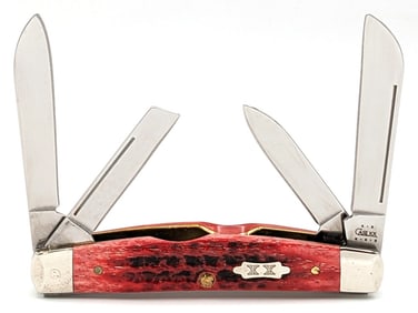 2002 Case XX Red Bone Congress Knife 64052