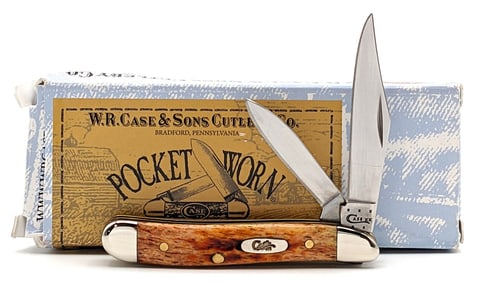 2015 Case XX Harvest Orange Bone Peanut 6220 w/ Box