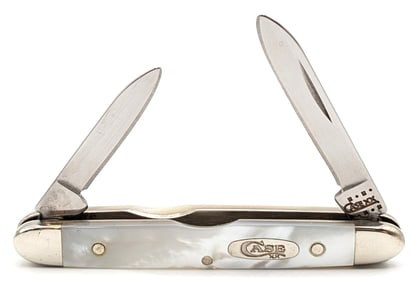 2001 Case XX Mother of Pearl Small Pen Knife 8201