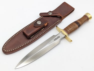 Randall Model 2 7in Fighting Stiletto w/ Sheath