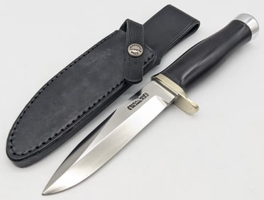Randall 5in Black Micarta Gambler w/ Sheath