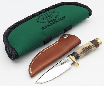 Ltd Randall Model 25 Mini Trapper w/ Sheath & Case