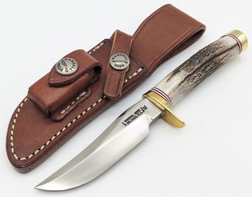 Ltd Randall Model 3 Mini Stag Hunter w/ Sheath