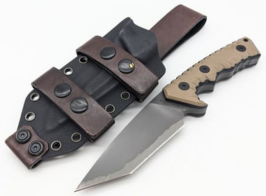 Miller Bros M-27 Heavy Duty Fixed Blade Knife w/ Sheath