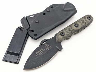 TOPS Knives IRAQ-JAC Fixed Blade Knife w/ Sheath