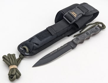 TOPS Knives Bootlegger Fixed Blade Knife w/ Sheath