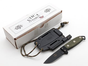 NIB Utica Cutlery Co. UTK-S3 EDC Knife w/ Sheath