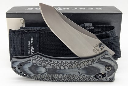 Benchmade Osborne 950 Rift Axis Folding Knife w/ Sheath