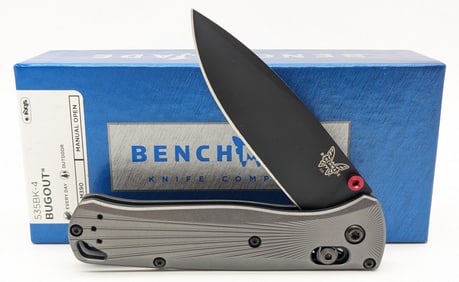 NIB 2022 Benchmade Bugout 535BK-4 Folding Knife