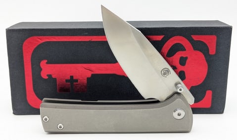 NIB Ramon Chaves Ultramar Scapegoat Liner Lock Folding Knife