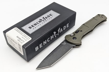 NIB 2021 Benchmade Claymore 9070 Switchblade Knife