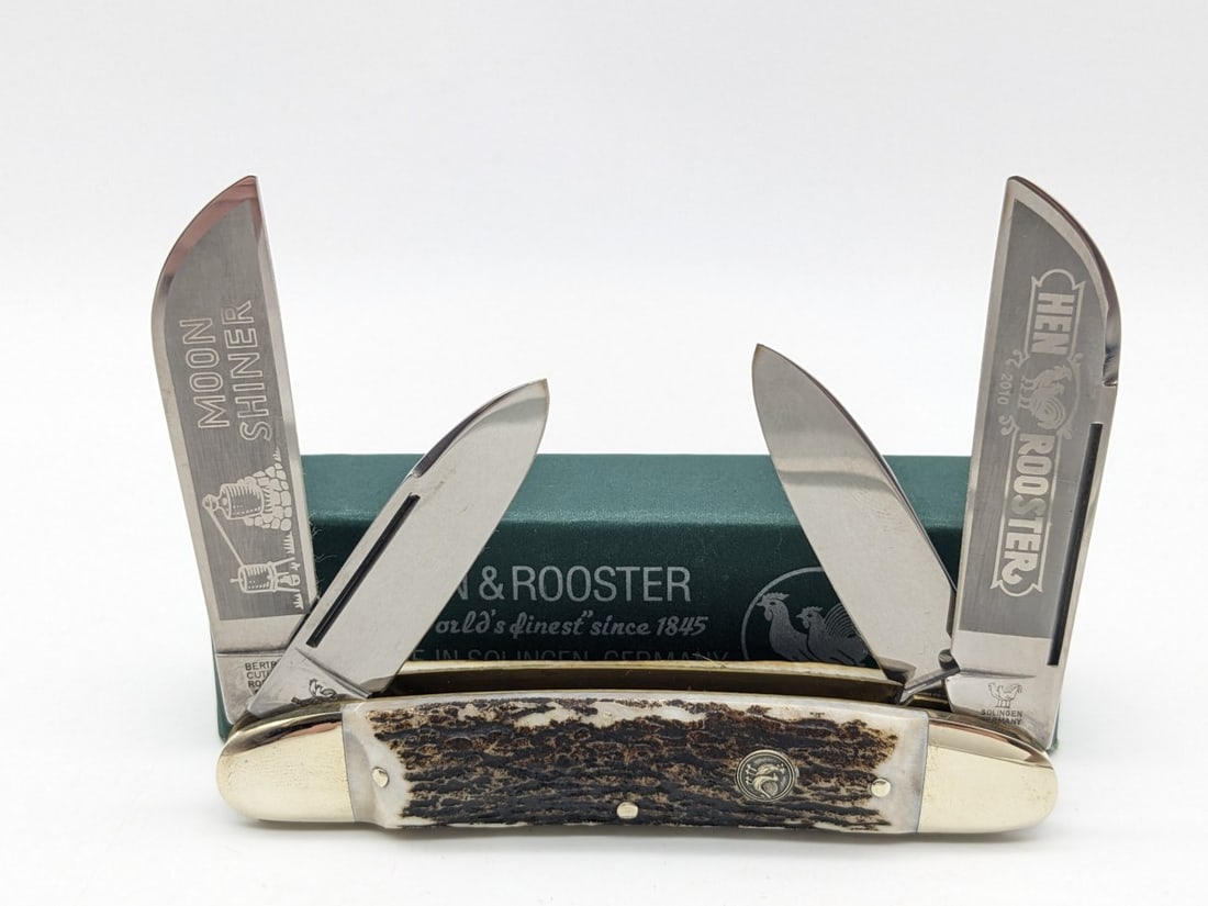 2010 Hen & Rooster Moon Shiner Stag Congress w/ Box (1 of 4)