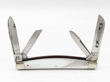 Robert Klaas Kissing Crane Mother of Pearl Congress Knife