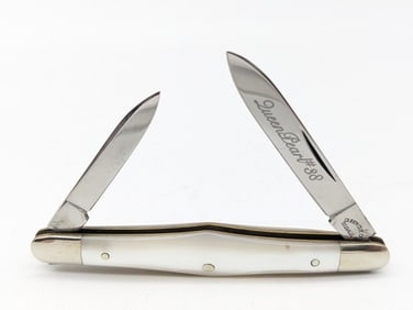 1998 Queen Cutlery Co. Queen Pearl #38 Mother of Pearl Pen Knife