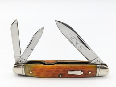 Schatt & Morgan Orange Jig Bone Whittler 043221