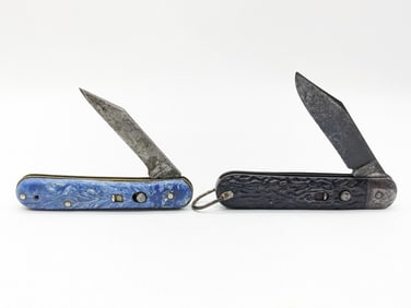 Edge Master & Presto Press Button Switchblade Knives