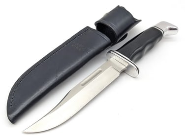 Buck 119 Fixed Blade Hunting Knife w/ Sheath