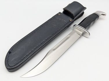 Buck 120 General Fixed Blade Hunting Knife w/ Sheath